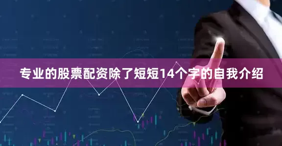 专业的股票配资除了短短14个字的自我介绍
