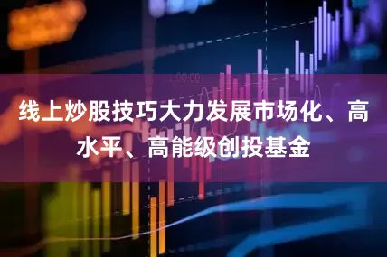 线上炒股技巧大力发展市场化、高水平、高能级创投基金